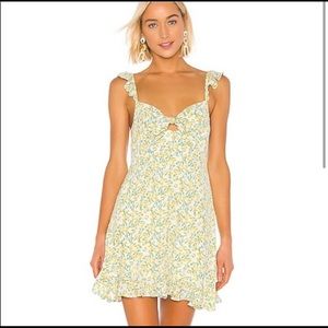 ASTR Marla Dress (Lemon Drop)